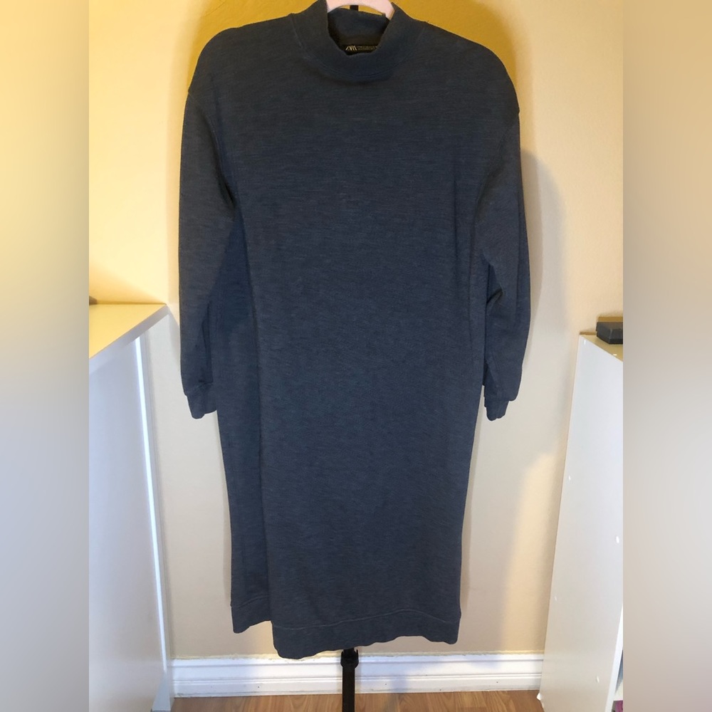 Zara Sweater Dres Midi